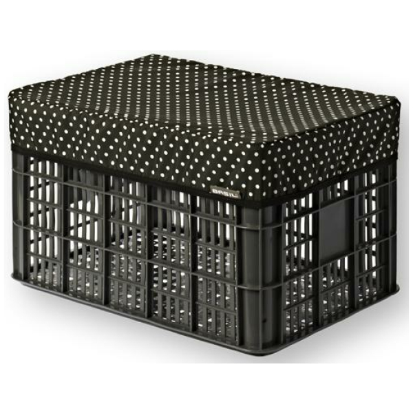 Basil KRATD BAS AFDEKHOES KATHARINA B&D BLACK & DOTS / ZWART MET