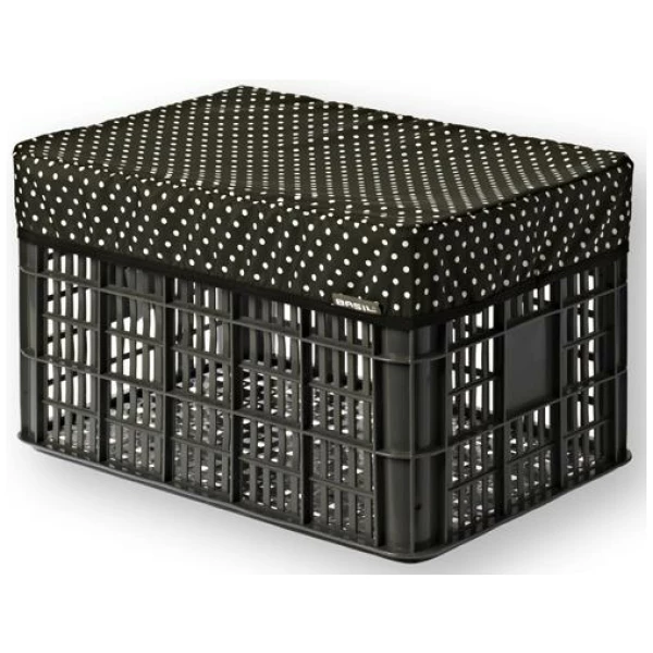 Basil KRATD BAS AFDEKHOES KATHARINA B&D BLACK & DOTS / ZWART MET