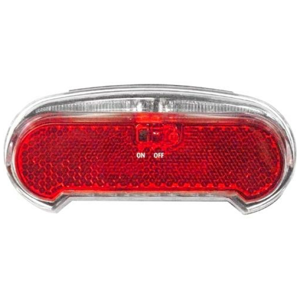 Axa ACHTERLICHT RIFF LED BATT Transparant - Afbeelding 3