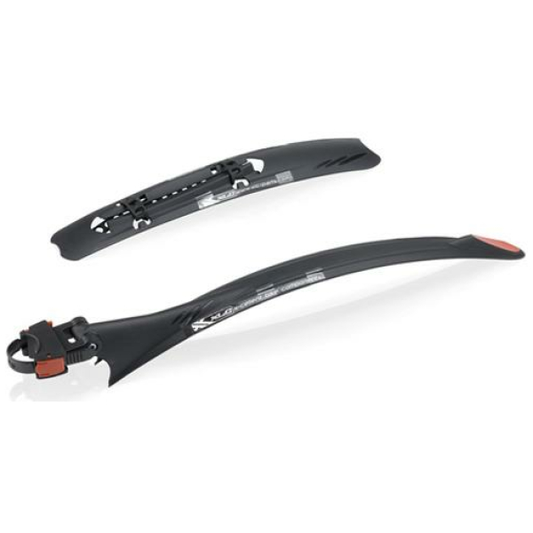 Xlc SPATBORDSET 26/28 PVC ZW Zwart
