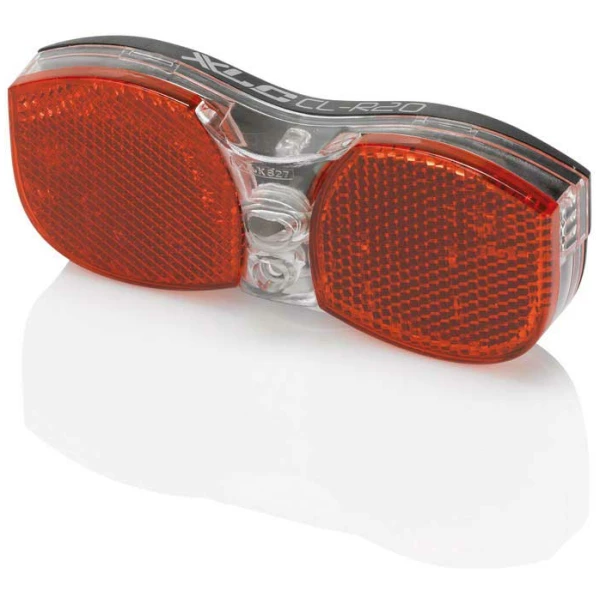 Xlc ACHTERLICHT LED BATT 50/80MM Zwart