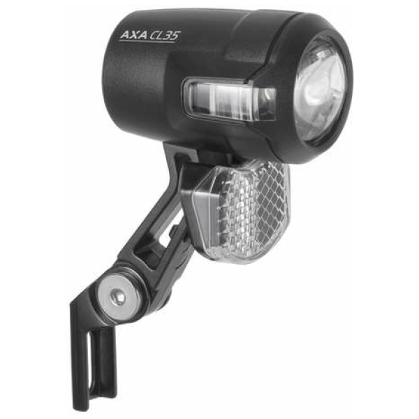 Axa KOPLAMP COMPACTLINE 35 SWITCH 6V ZW Zwart