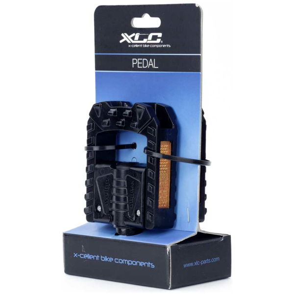 Xlc PEDAAL KLAPBAAR PVC ZW STEL PDF03 Zwart