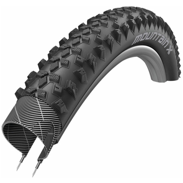 Xlc BUB 26X225 57-559 MOUNTAINX ZW Zwart
