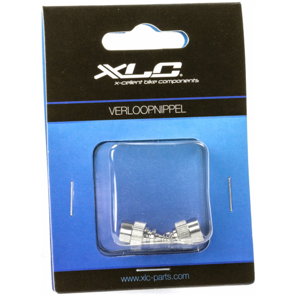 Xlc VENTIELNIPPEL AV - DV DS A 1 ZILVER