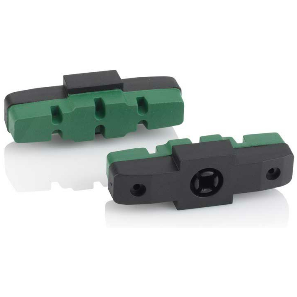 Xlc REMRUBBER MAGURA HS11/33 50MM ZW/GR SET A 4 Zwart/Groen
