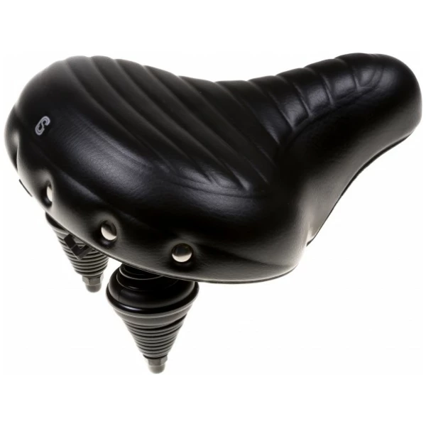 Selle Comfort FC1301C Zadel Ribbel Zwart