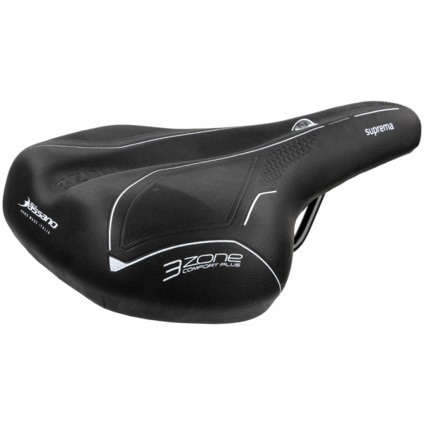 Selle Bassano ZADEL SB SUPREMA 3ZONE DAMES ZW Zwart