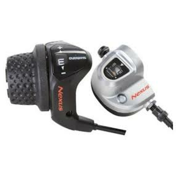 Shimano GRIP SHIFT SH NEXUS 3V REVO ZW Zwart