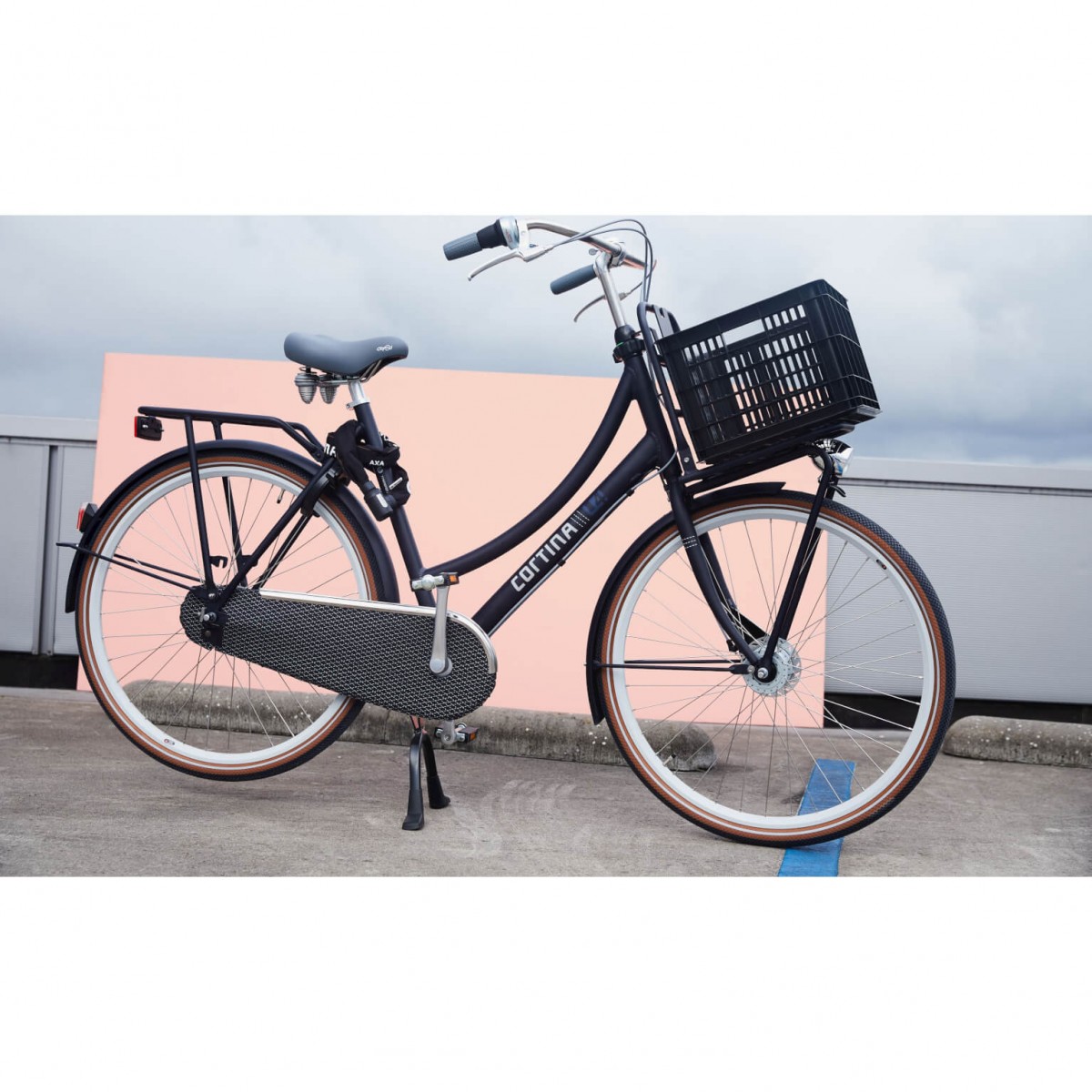 Cortina U4 Transport Dark Grey Matt N8 DAMES 2021 - Fiets Boek  Fietsenwinkel en Full Union Dealer Amersfoort