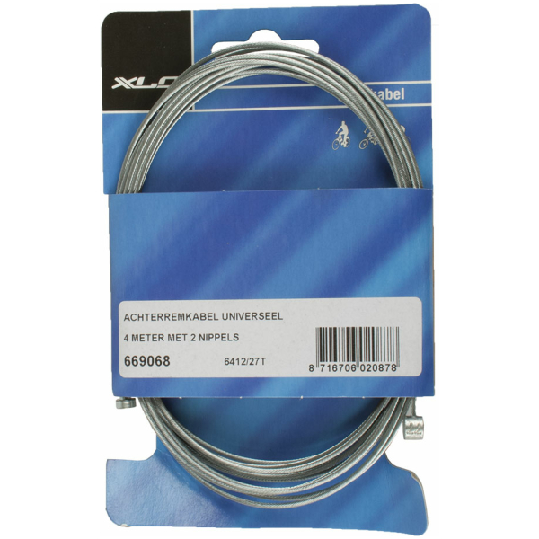 Xlc KABEL REM A BINNEN 4.00 2 NIPPEL 6412/27