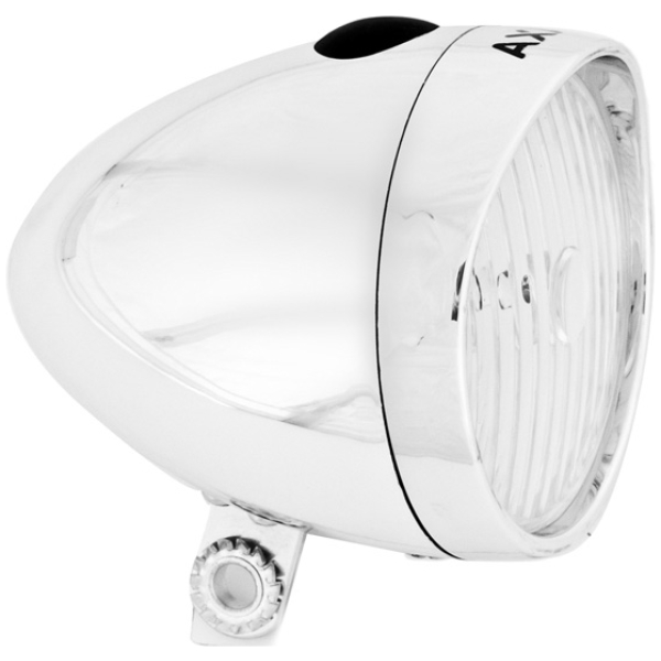 Axa KOPLAMP TOUR CLASSIC BATT ZI Chroom