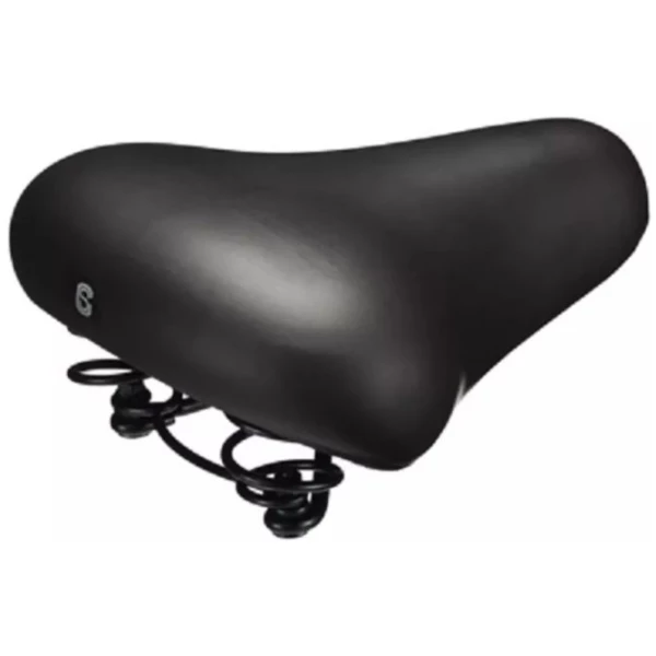 Selle Comfort FC2301A Zadel City foam low budget Zwart