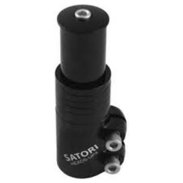 Satori Ahead stuurpen verlenger 1 1/8 Mat Zwart