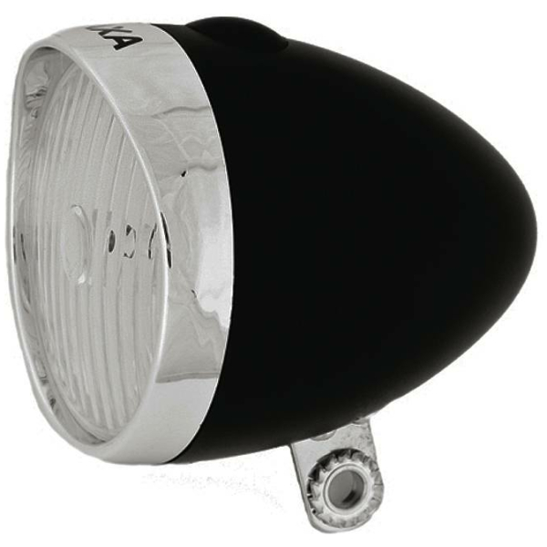 Axa KOPLAMP TOUR CLASSIC BATT ZW Zwart