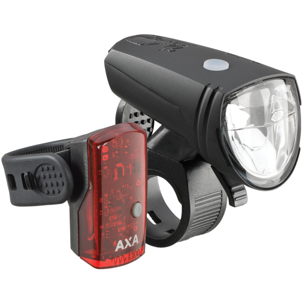 Axa LAMPSET GREENLINE 15 USB LED ZW Zwart