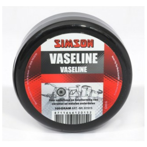 Simson Vaseline zuur vrij Zwart