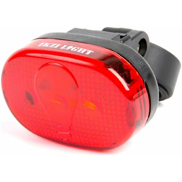 Ikzi Achterlicht 3 led kaart drager Rood