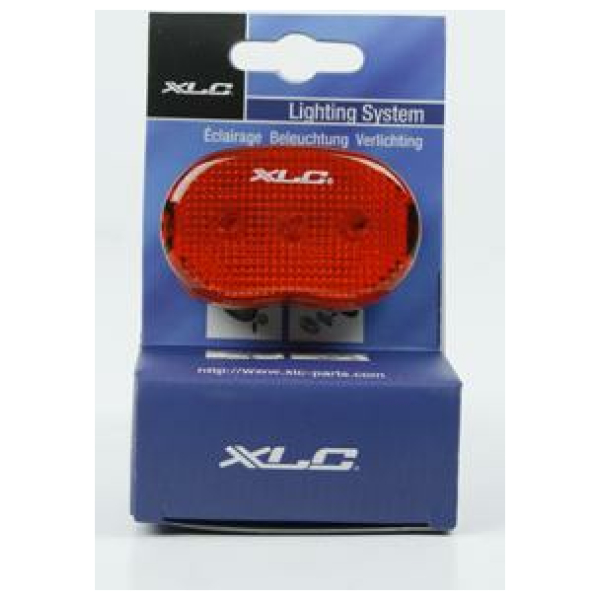 Xlc ACHTERLICHT 4010 LED BATT KRT Zwart