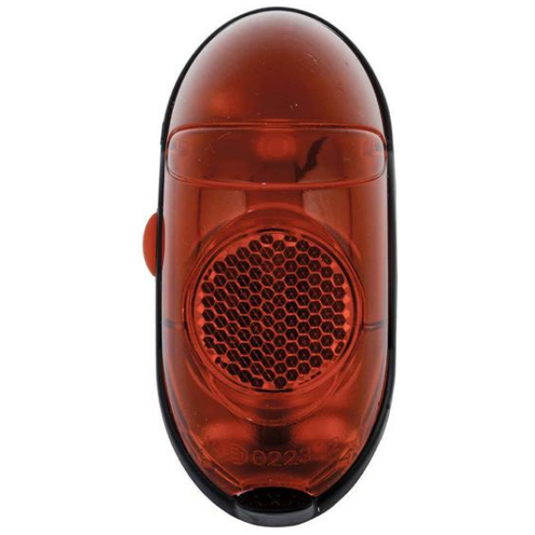 Axa ACHTERLICHT RETRO LED BATT SPATB Zwart