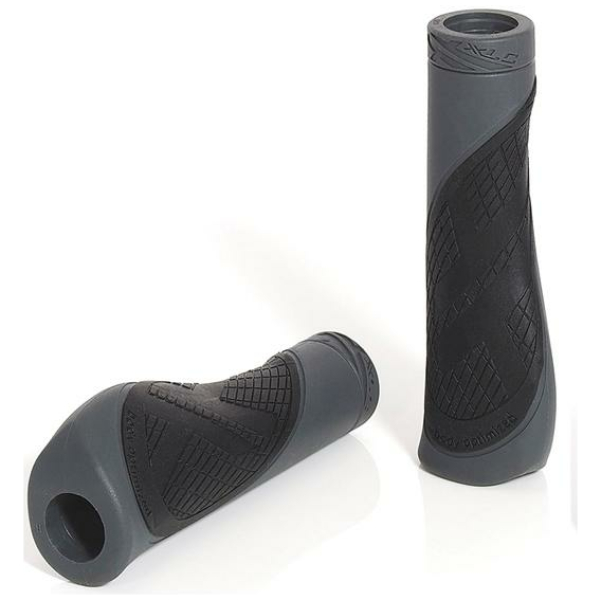 Xlc HANDVAT COMFORT BO2 135MM ZW/GRY STEL GRS17 Zwart/Grijs