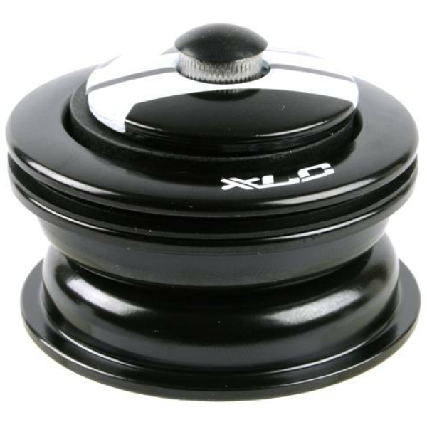 Xlc BALHOOFDSTEL 11/8" AHEAD SEMI GEINT ZW Zwart