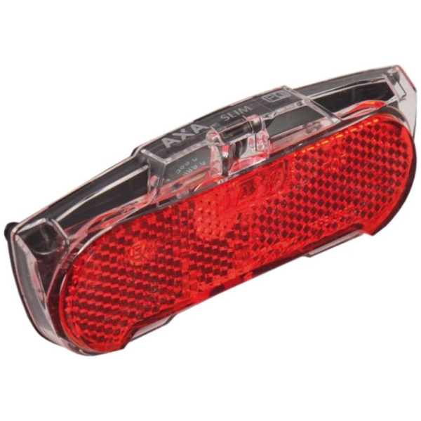 Axa ACHTERLICHT SLIM STEADY NDY LED STL Zwart