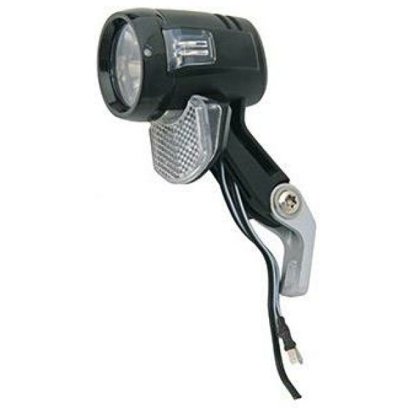 Axa KOPLAMP BLUELINE 30 E-BIKE 6V LED KB Zwart