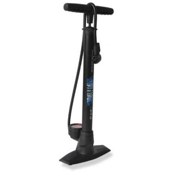 Xlc POMP DELTA VOET M/METER STAAL ZW Zwart