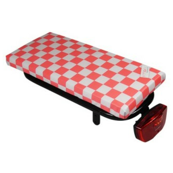Hooodie Cushie Pink Checker Roze / Wit
