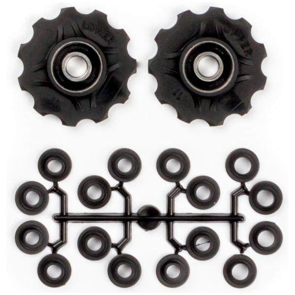 Elvedes DERAD WIELSET ELV 2X11T ZW Zwart