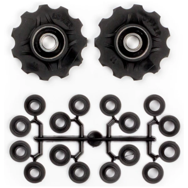 Elvedes DERAD WIELSET ELV 2X11T ZW Zwart
