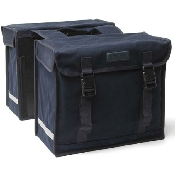 New Looxs TAS CANVAS DE LUXE DUBBEL BLAUW