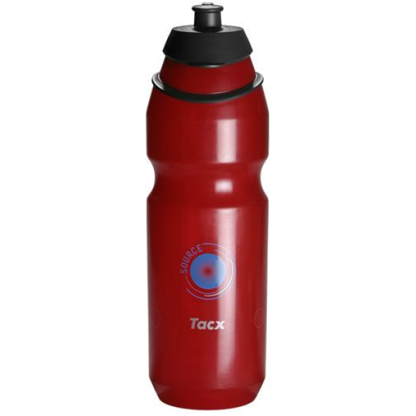 Tacx BIDON SOURCE 750CC T5667 TRANSPARANT ROOD