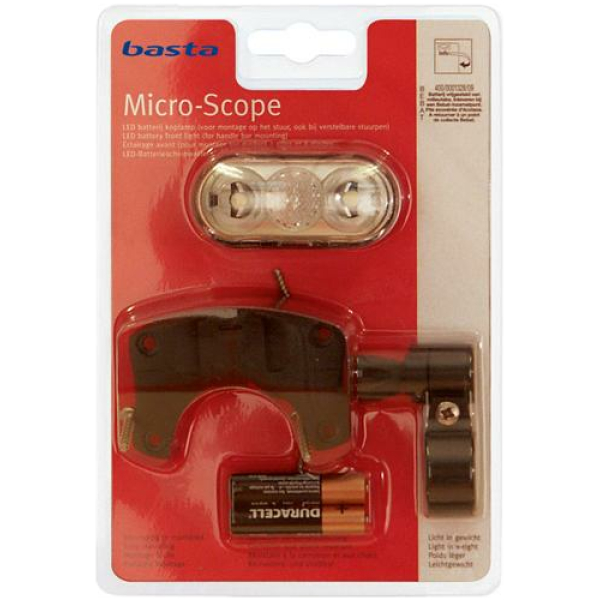 Basta KOPLAMP MICRO SCOPE LED BATT STUUR KRT