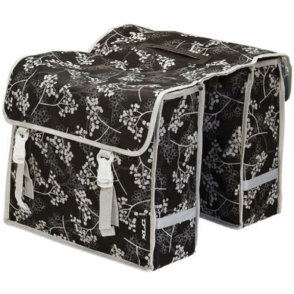 Xlc TAS DUBBEL BERRY ZWART