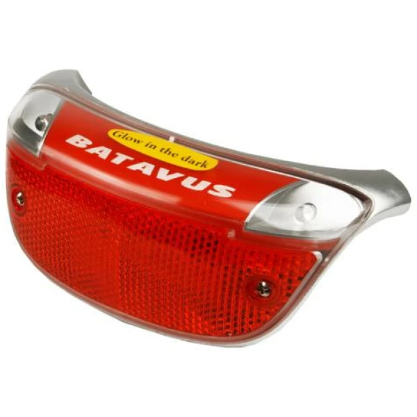 Batavus BAT ACHTERLICHT GLOW LED BATT GEINT ZILVER