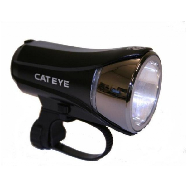 Cateye KOPLAMP EL530 1 LED BATT STUUR ZWART