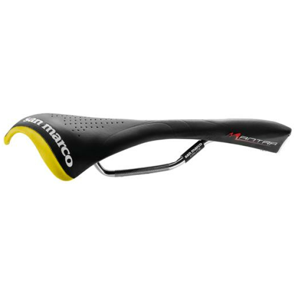 Selle San Marco ZADEL SM 010 MANTRA ZWART/GEEL 486L005 ZWART