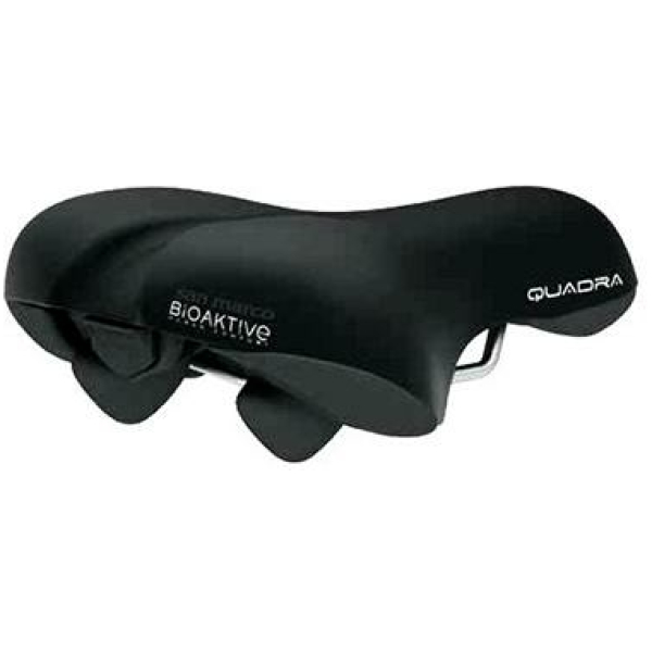 Selle San Marco ZADEL SM QUADRA ELE ZW Zwart