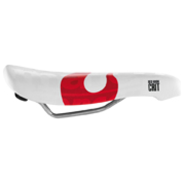 Selle San Marco ZADEL SM 2012 CONCOR LIGHT RED HOOK WI WIT/RODE HAAK