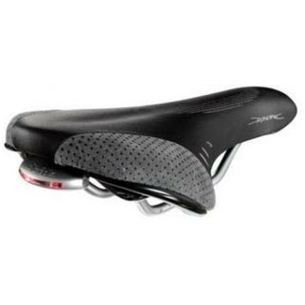 Fizik ZADEL FI LIFE RONDINE HR ZWART M/ACHTERLICHT BLACK/GUMMY BLACK - ZWART