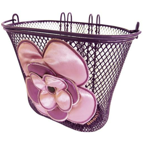 Basil MAND BAS MAZIG AFN V JASMIN KIND M/HAAK Lila/Rose