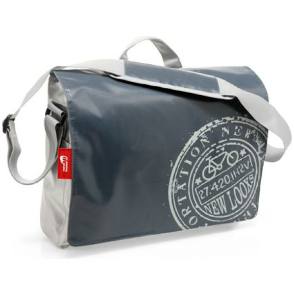 New Looxs TAS POSTINO OFFICE BLAUW/ZILVER BLAUW / ZILVER