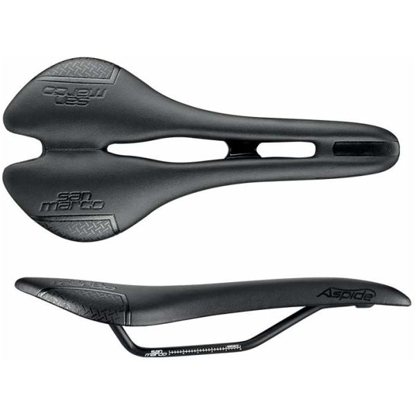 Selle San Marco ZADEL SM ASPIDE DYNAMIC OPEN ZW Zwart