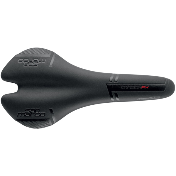 Selle San Marco ZADEL SM ASPIDE CARBON FX ZW Zwart - Afbeelding 3