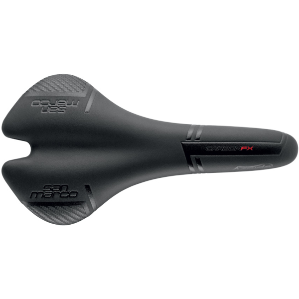 Selle San Marco ZADEL SM ASPIDE CARBON FX WIDE ZW Zwart