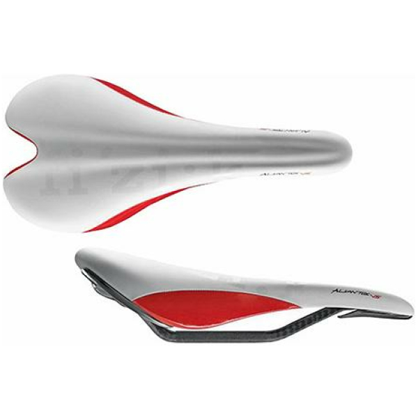 Fizik ZADEL FI ALIANTE VERSUS CB WIT/ROOD WHITE/GLOSS RED - WIT/ROO