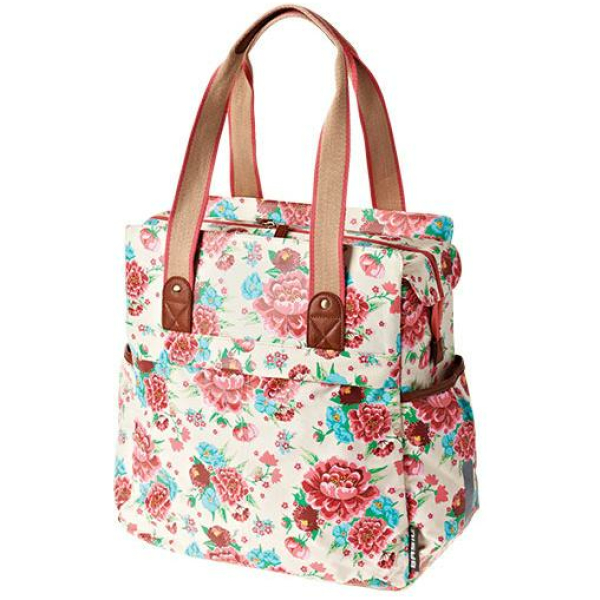 Basil TAS BAS BLOOM SHOPPER GARDENIA WIT Gardenia White