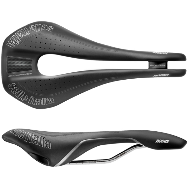 Selle Italia ZADEL SIT NOVUS ENDURANCE SUPERFLOW S3 ZW Zwart